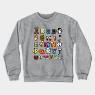 ABC nerd Crewneck Sweatshirt